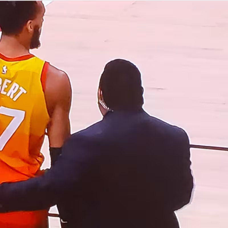 Rudy Gobert, jugador de Utah Jazz.