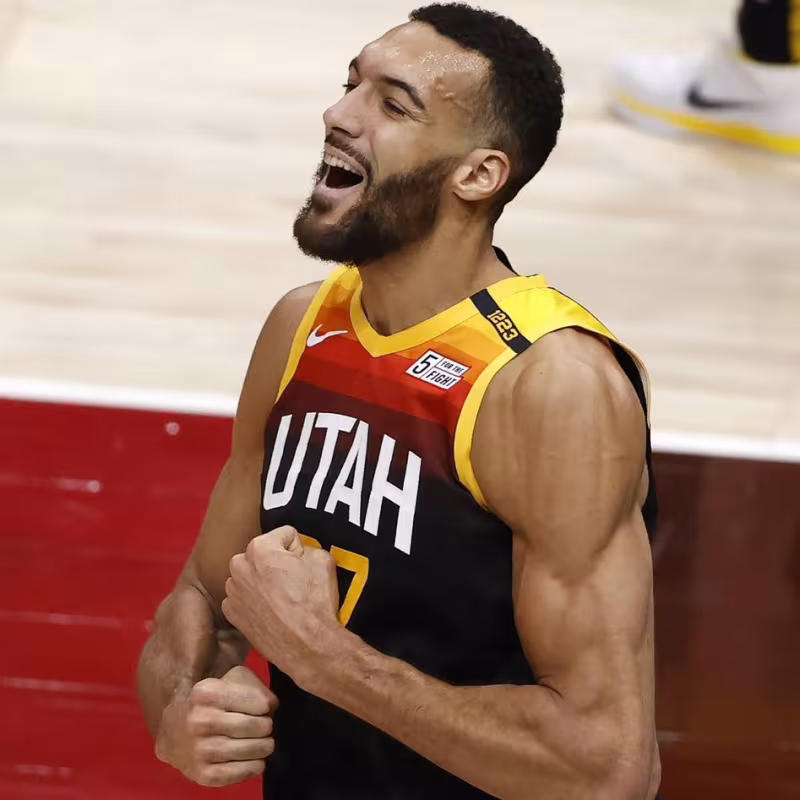 Rudy Gobert, jugador de Utah Jazz.