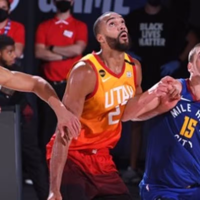 Rudy Gobert, jugador de Utah Jazz.