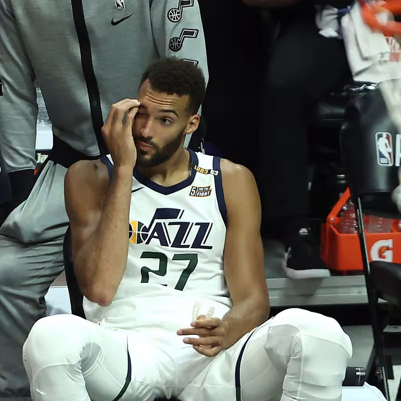 Rudy Gobert, señalado fracaso Utah Jazz. Foto: gettyimages