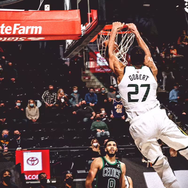 Rudy Gobert, estrella de Utah Jazz.