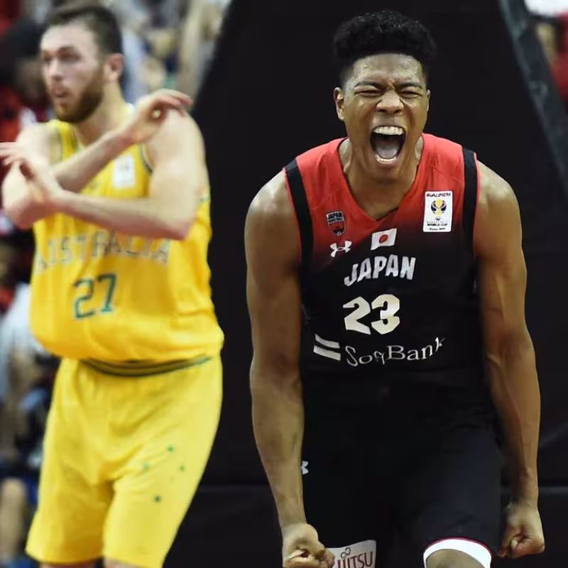 Rui Hachimura, nuevo rookie de los Wizards, brilla en la preparación de Japón para el Mundial