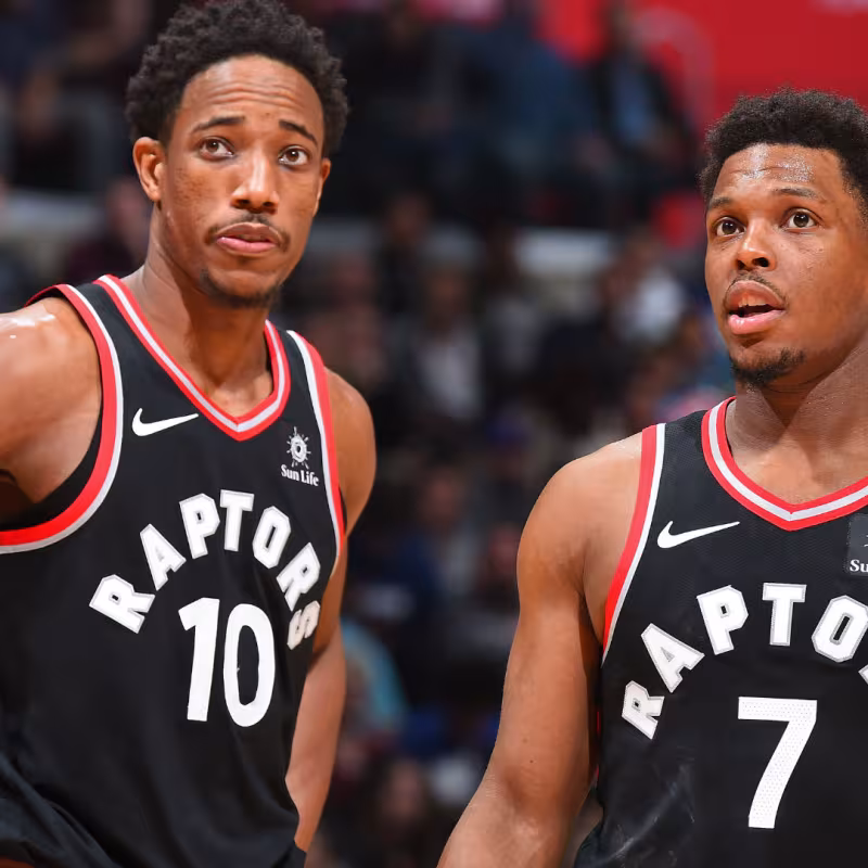 DeMar DeRozan y Kyle Lowry a Lakers. Foto: gettyimages