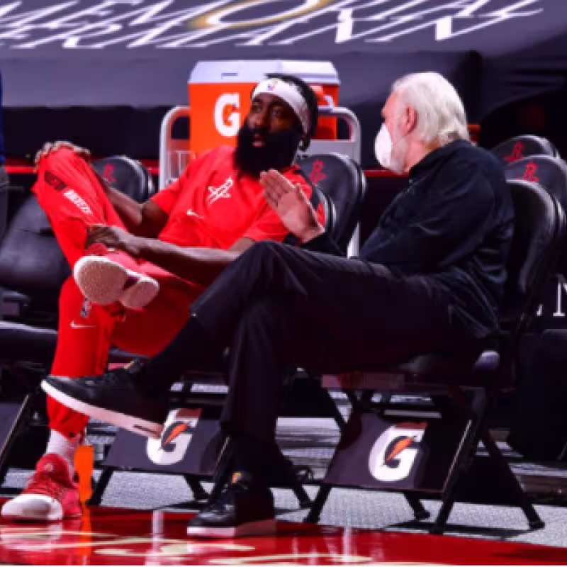 James Harden, posibilidad fichar por Philadelphia 76ers. Foto: gettyimages