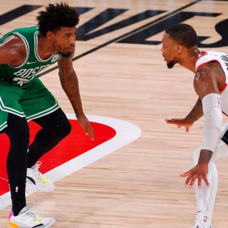 Rumores NBA, Damian Lillard a Boston Celtics. Foto: gettyimages