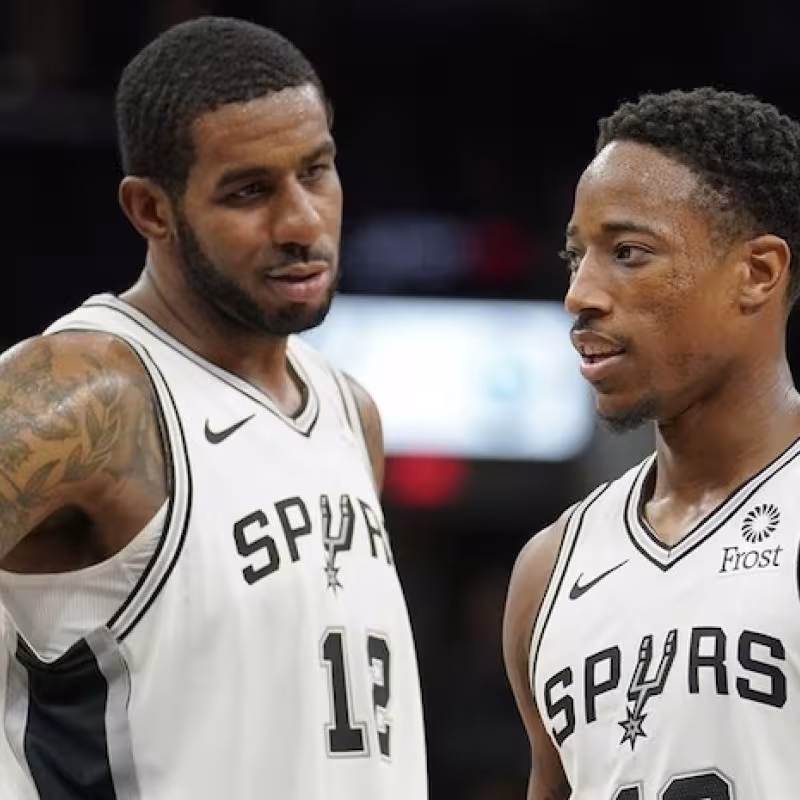 Rumores NBA, traspasos San Antonio Spurs LaMarcus Aldridge y DeMar DeRozan. Foto: gettyimages