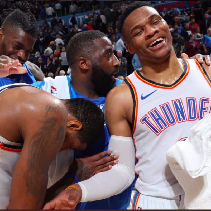 El triple con el que Russell Westbrook pasó a Wilt Chamberlain