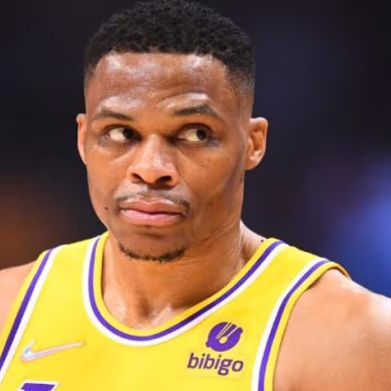Russell Westbrook, jugador de Los Angeles Lakers.