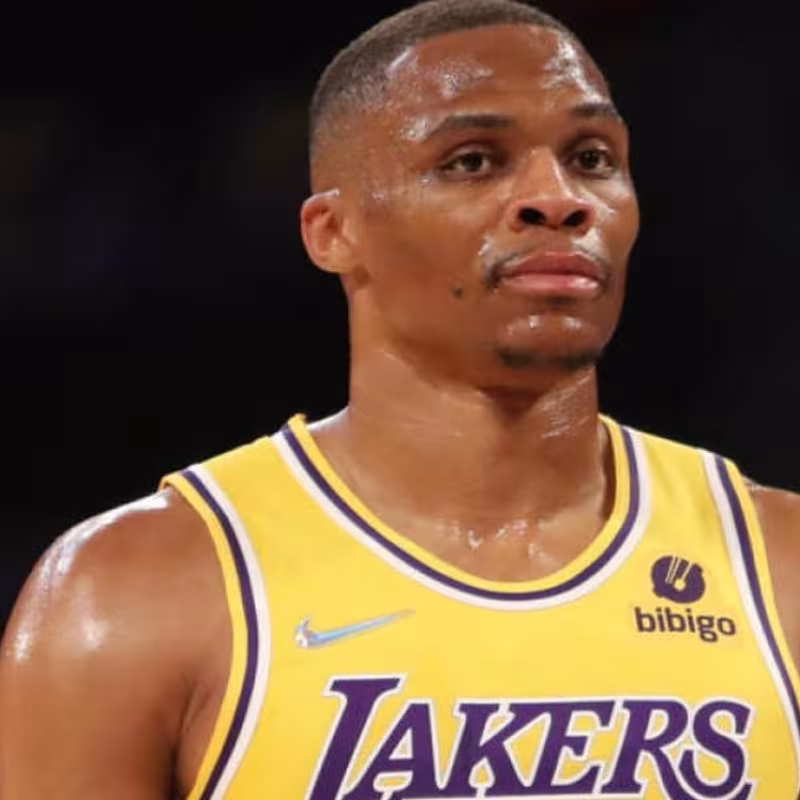 Russell Westbrook, jugador de Los Angeles Lakers.