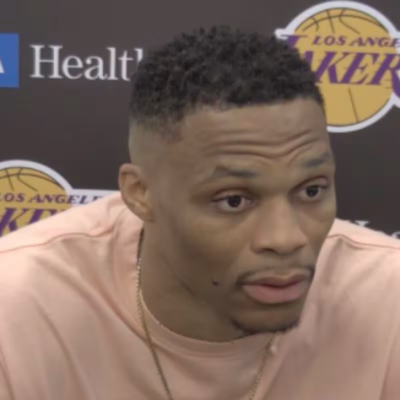 Russell Westbrook, estrella de Los Angeles Lakers.