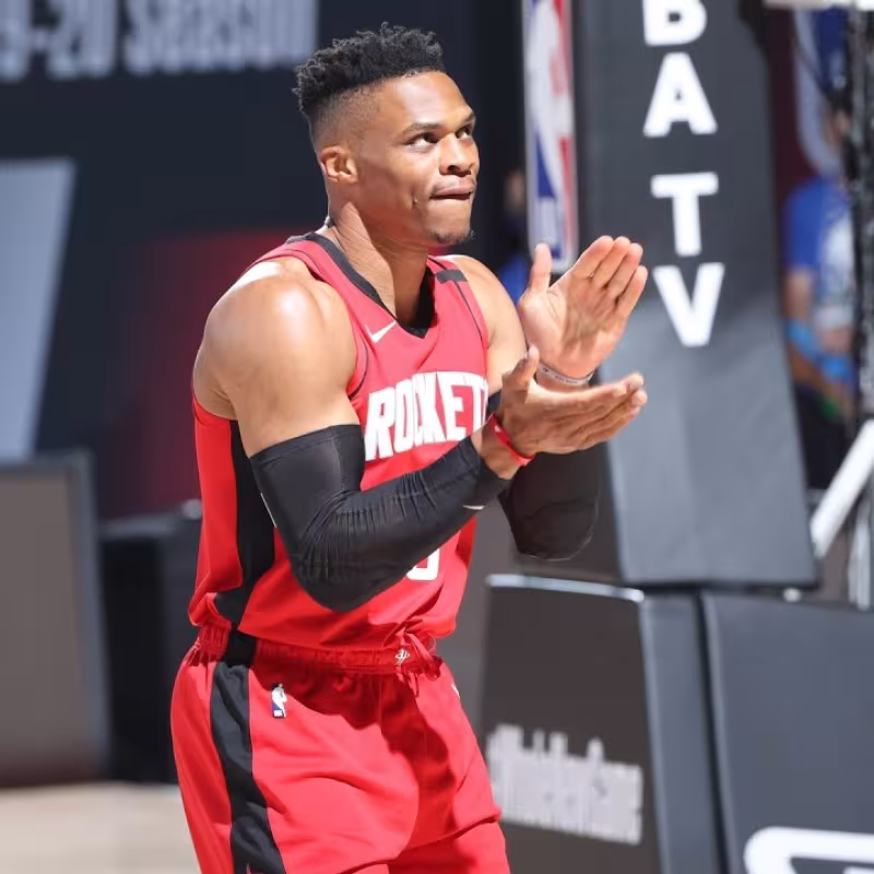 La astronómica propina que dejó Westbrook en el hotel de la burbuja NBA de Orlando