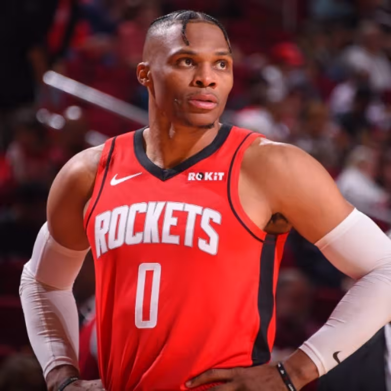 Russell Westbrook, jugador de Houston Rockets.