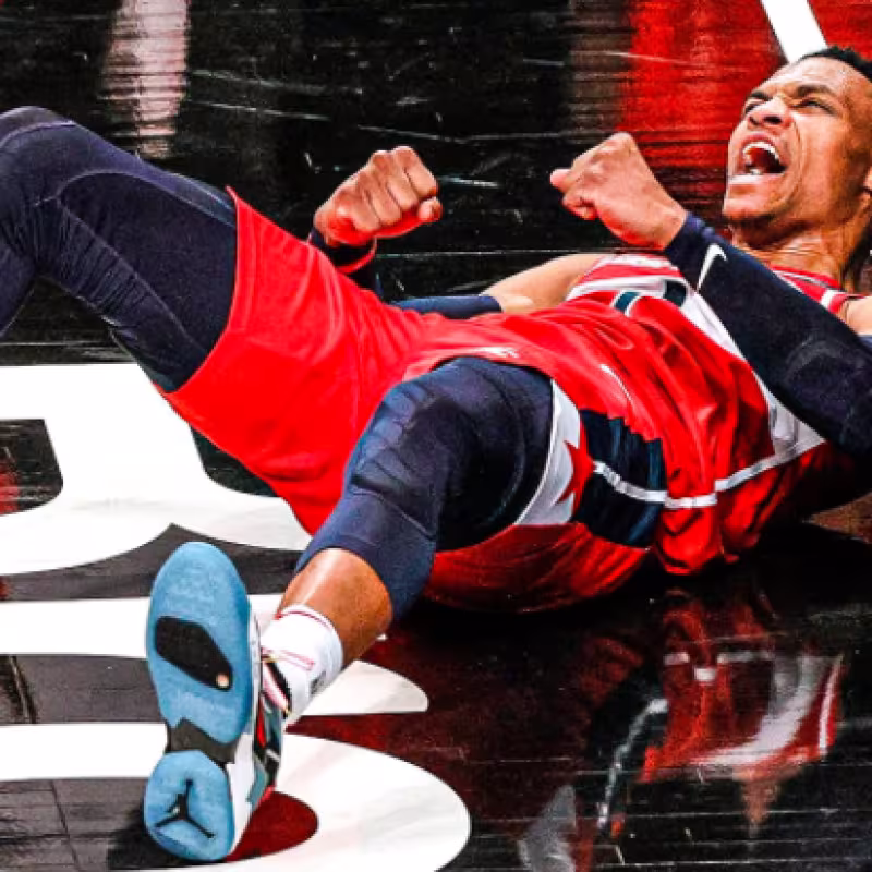 Otro triple-doble de Russell Westbrook en otra derrota de Washington Wizards