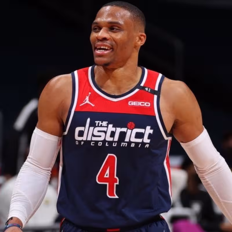 Russell Westbrook, jugador de Washington Wizards.