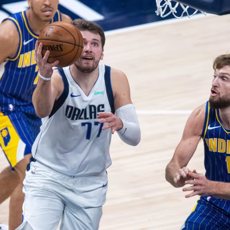 Luka Doncic y Domantas Sabonis, estadísticas NBA. Foto: gettyimages