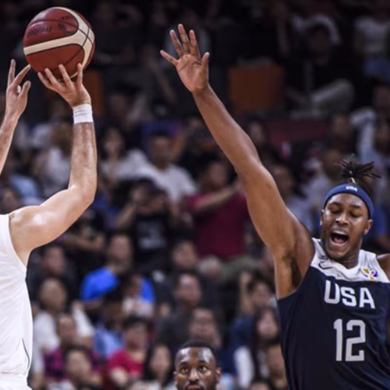 Serbia acabó ganando a Estados Unidos. 