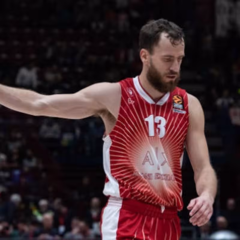 Sergio 'El Chacho' Rodríguez, jugador del Olimpia Milano.