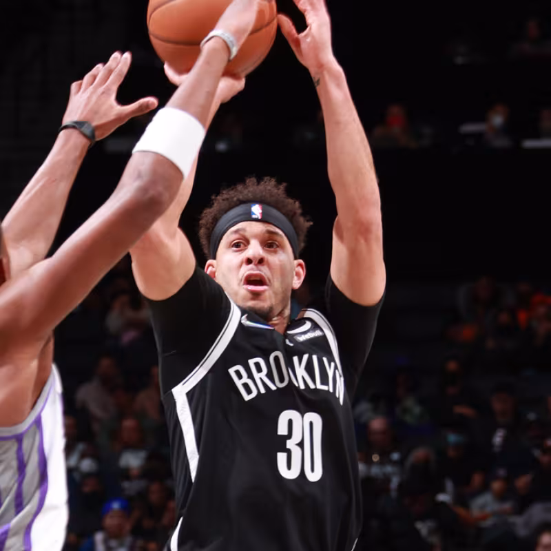 Seth Curry, jugador de Brooklyn Nets. 