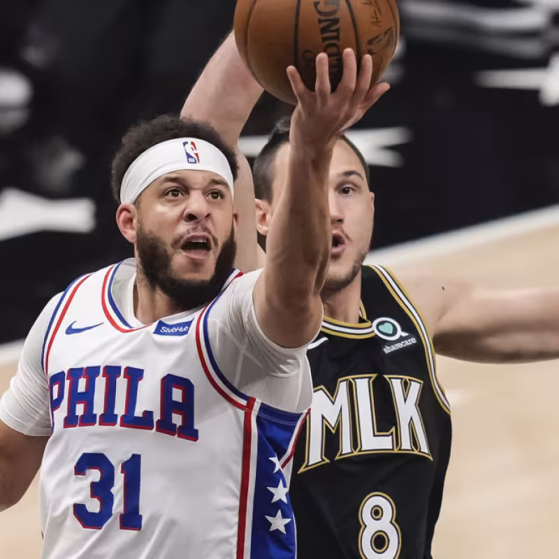 Los increíbles porcentajes de acierto de Seth Curry contra Atlanta Hawks
