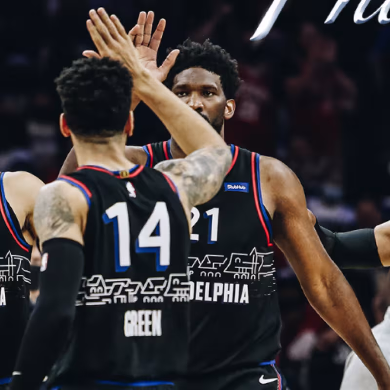 Los Sixers están completando una gran temporada. 