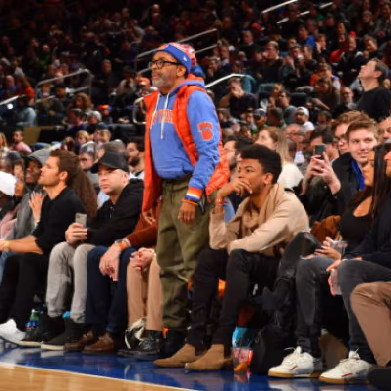 Spike Lee, enfado con los Knicks. Foto: gettyimages