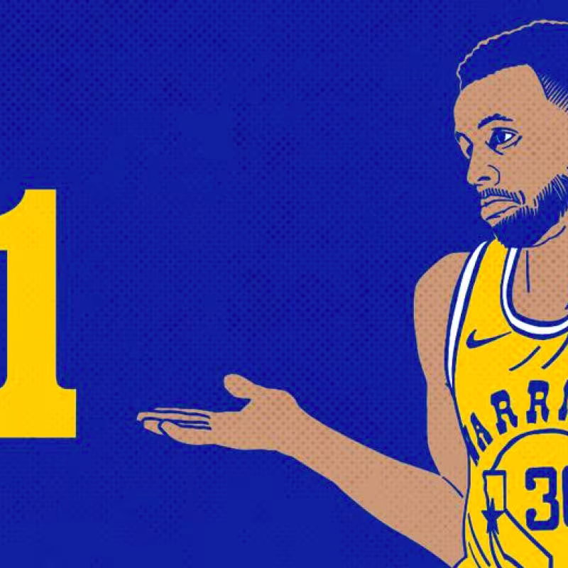 Stephen Curry, jugador de los Warriors. Imagen: @warriors