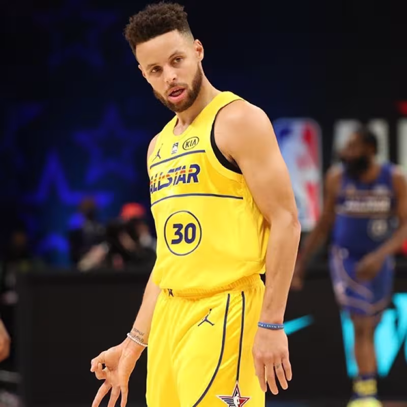 Stephen Curry, ganador del Concurso de Triples 2021.