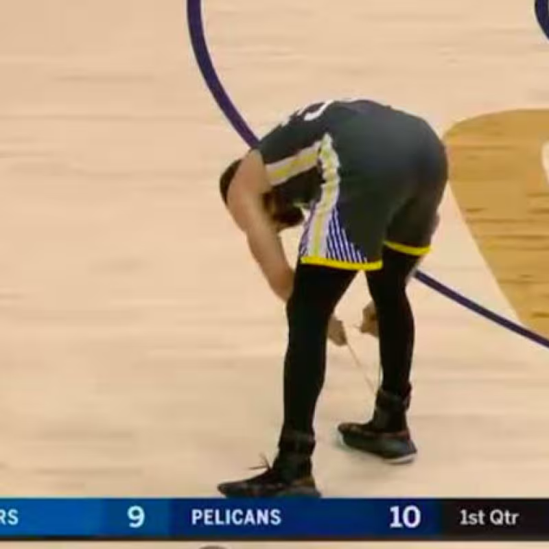 Stephen Curry se lesiona, pero estará listo para los playoffs