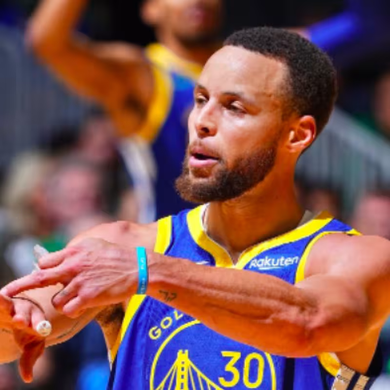 Stephen Curry, estrella de Golden State Warriors. 