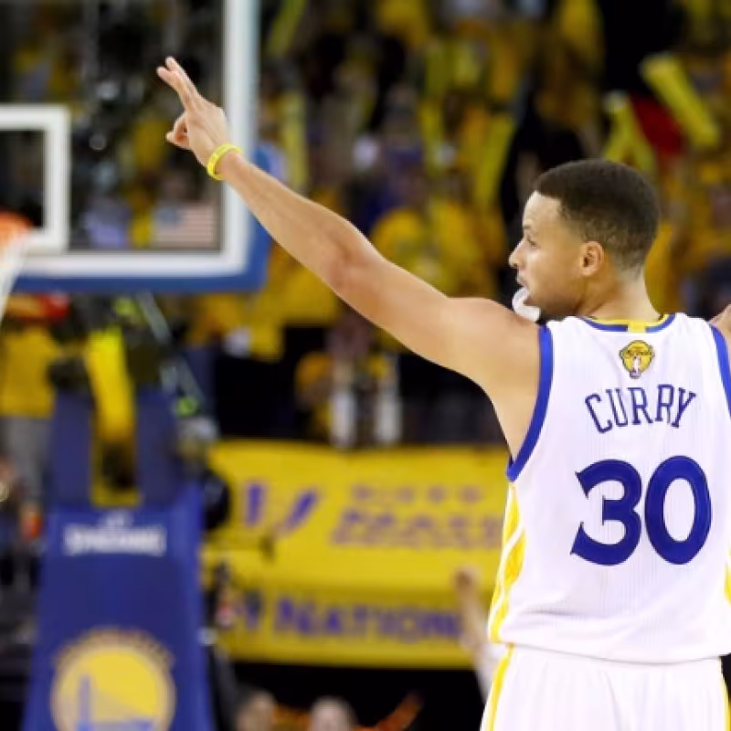 Stephen Curry, jugador de Golden State Warriors. Foto: Ezra Shaw/Getty Images