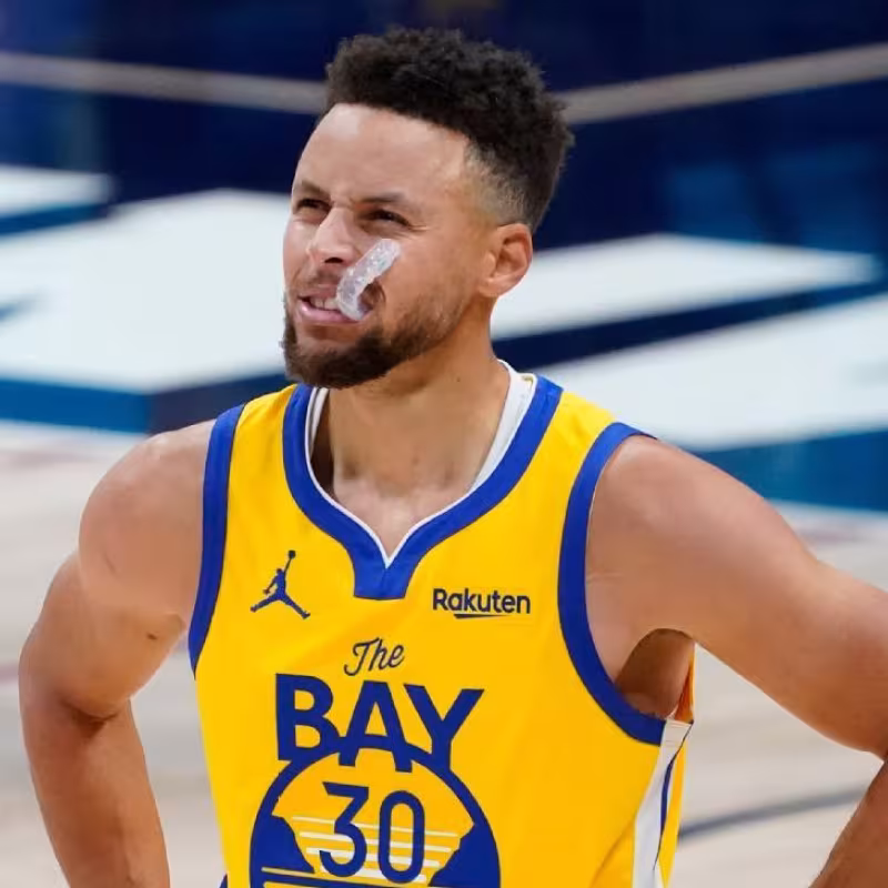 Stephen Curry, estrella de Golden State Warriors.