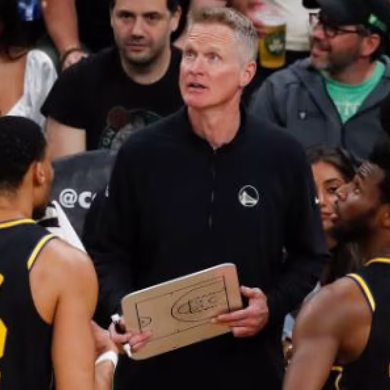 Steve Kerr, entrenador de Golden State Warriors. 