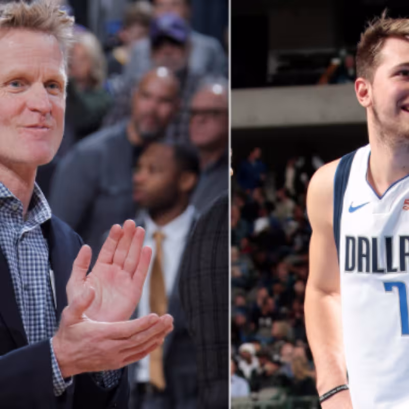 Steve Kerr pega un duro palo a Luka Doncic