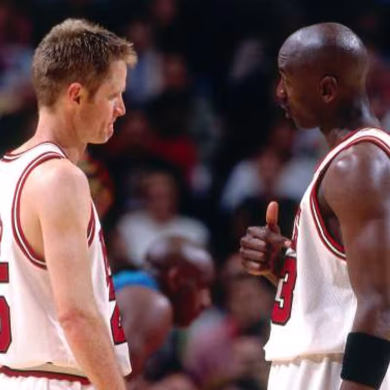 Steve Kerr: "Sentía una presión siendo compañero de Michael Jordan que no sentí con nadie más"