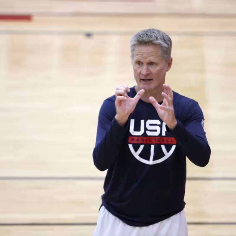 Steve Kerr, seleccionador de Estados Unidos.