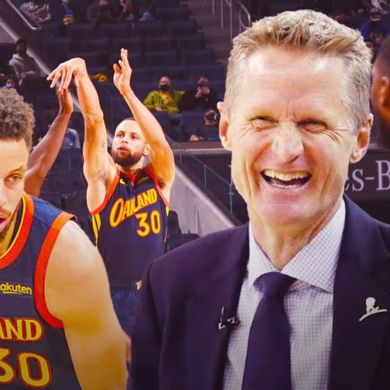 Steve Kerr, entrenador de los Warriors.