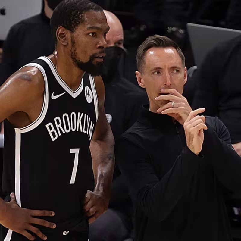 Steve Nash, entrenador de Brooklyn Nets.