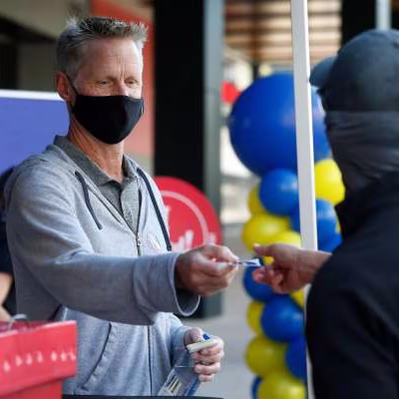 Steve Kerr, entrenador de los Golden State Warriors.