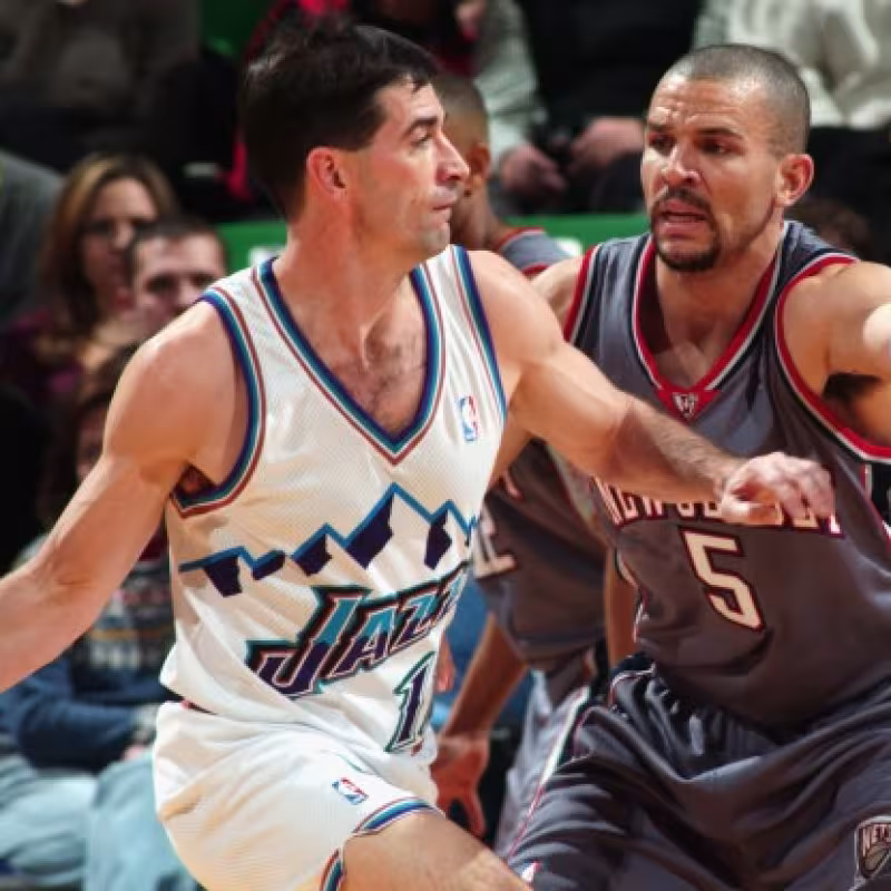 John Stockton y Jason Kidd, mejores defensores historia NBA. Foto: gettyimages