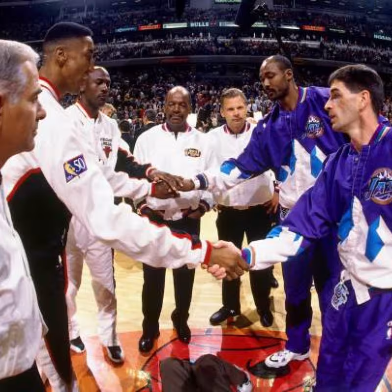 Jordan-Pippen vs. Stockton-Malone, dos de las mejores parejas de la historia de la NBA.