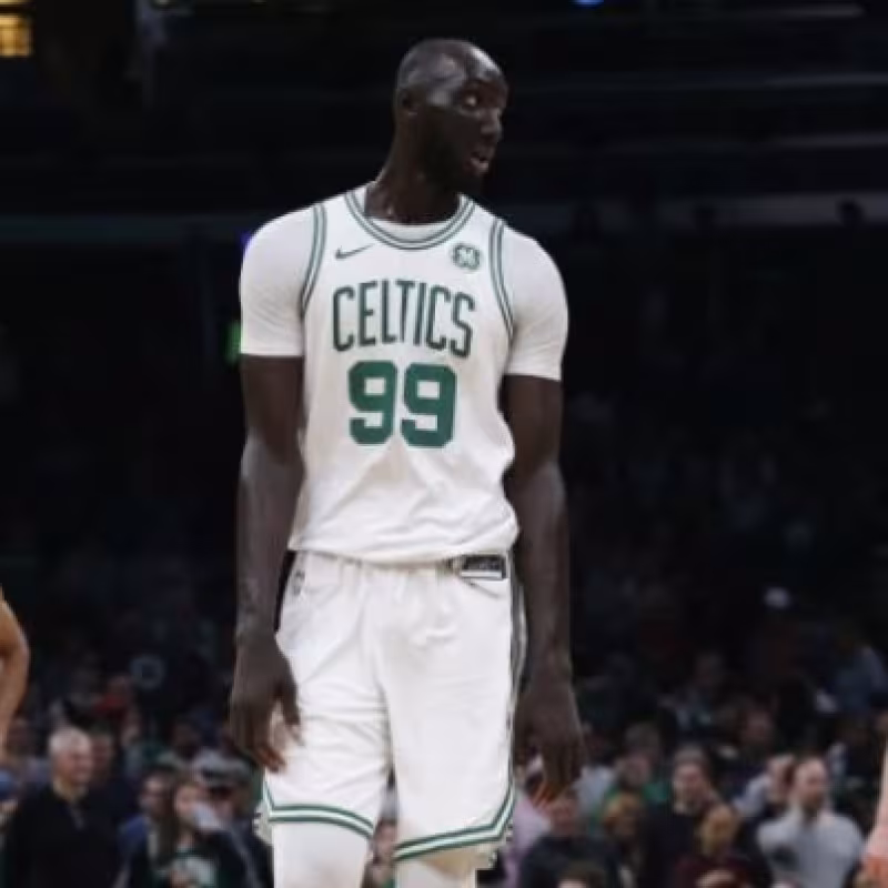 Tacko Fall, jugador de Boston Celtics.