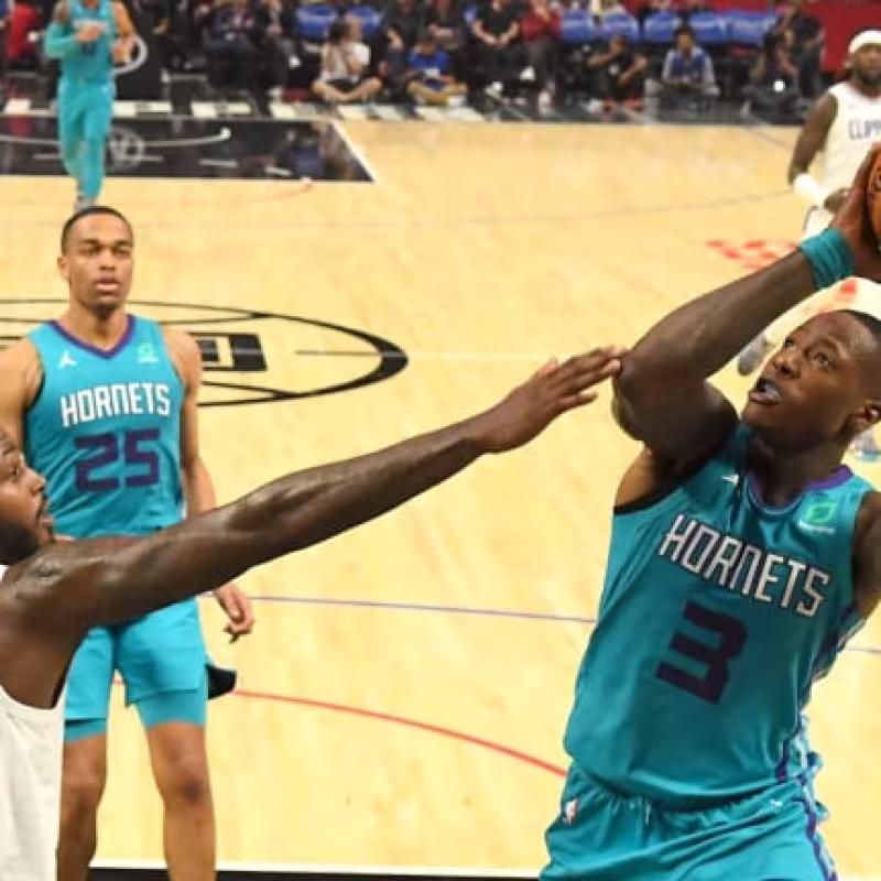Terry Rozier suena para Los Angeles Clippers.
