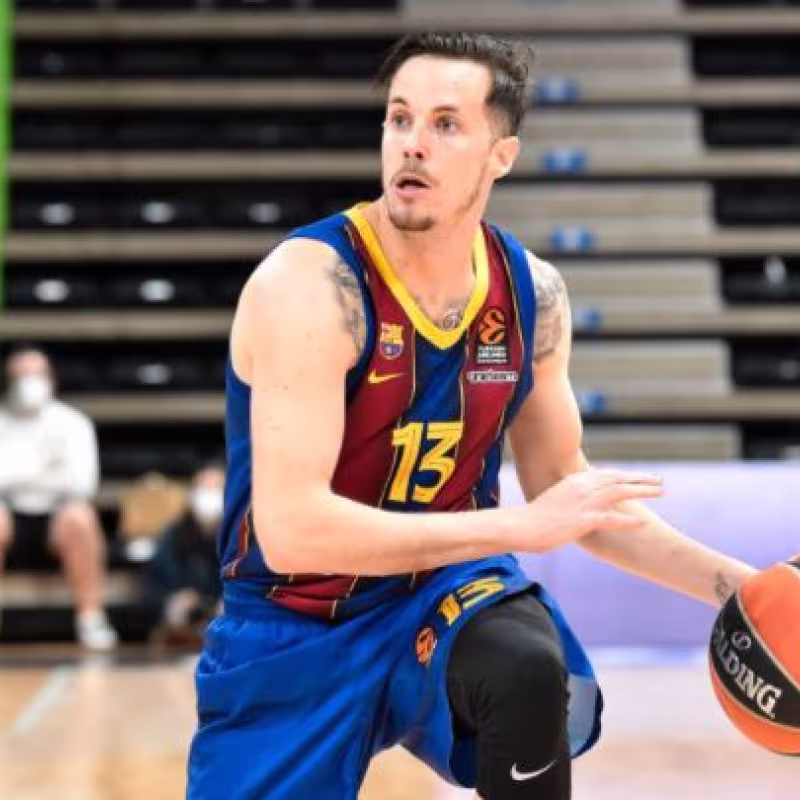 Thomas Heurtel, defendiendo los colores del FC Barcelona "Foto: RTVE.es"