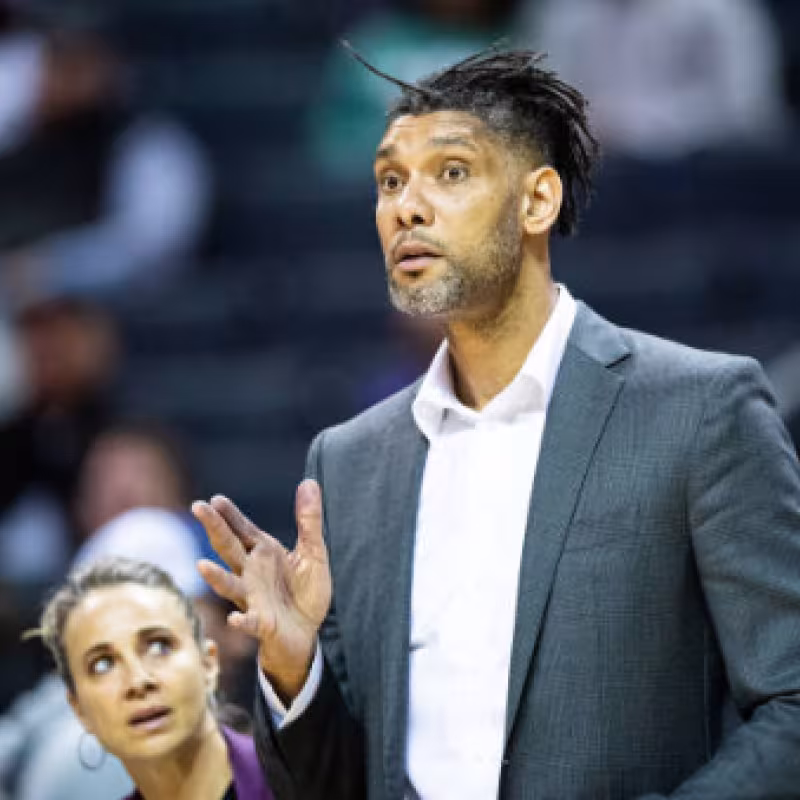 Tim Duncan, debut entrenador principal. Foto: gettyimages