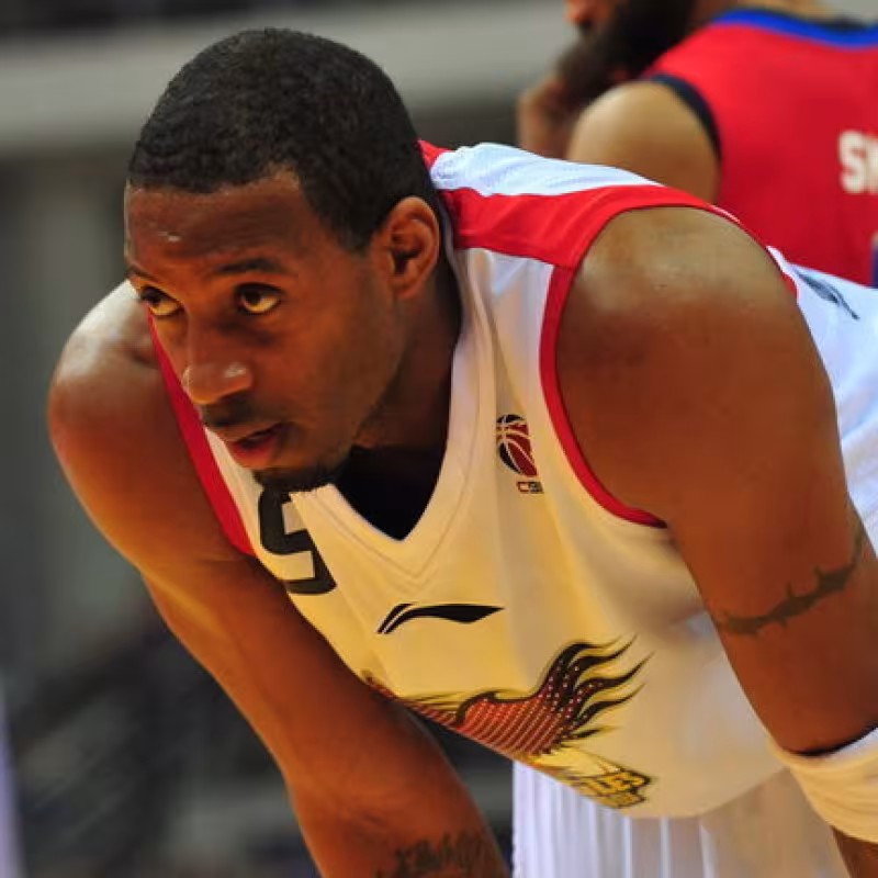 Tracy McGrady, en un partido de la liga china