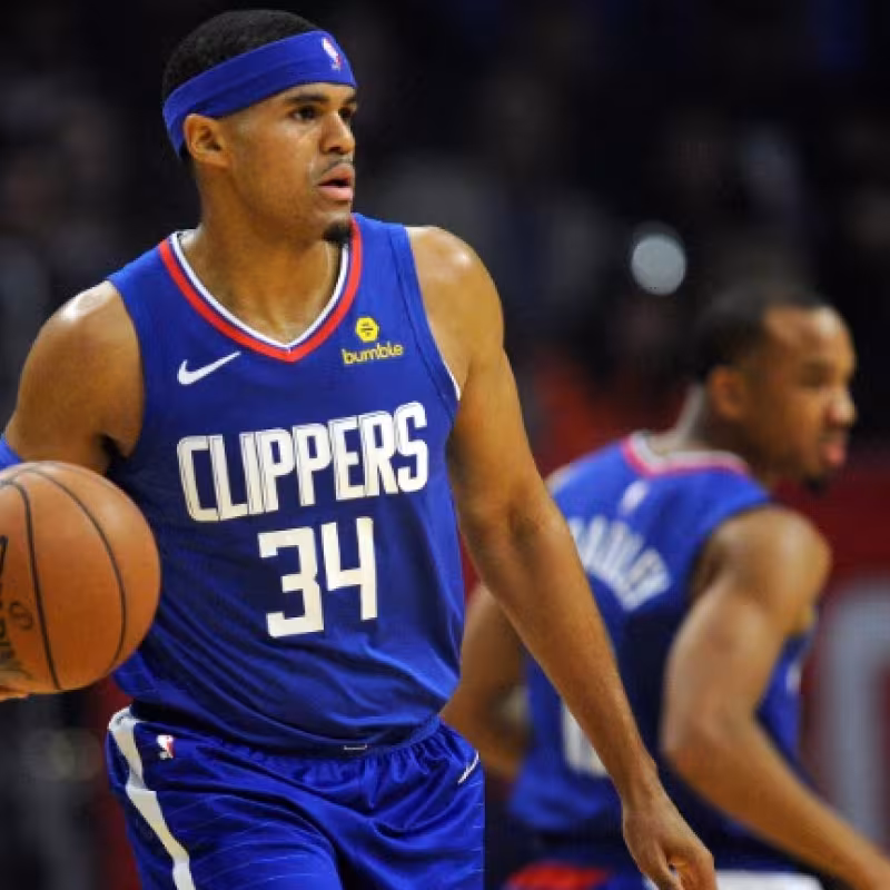 Tobias Harris, con la camiseta de los Clippers.