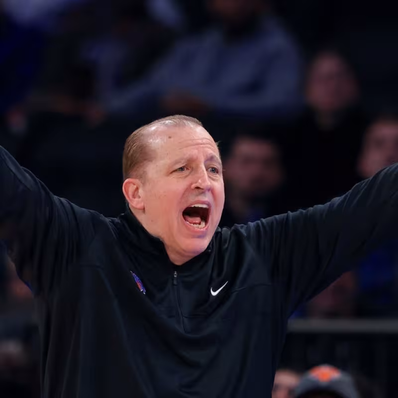 Tom Thibodeau, entrenador jefe de New York Knicks.