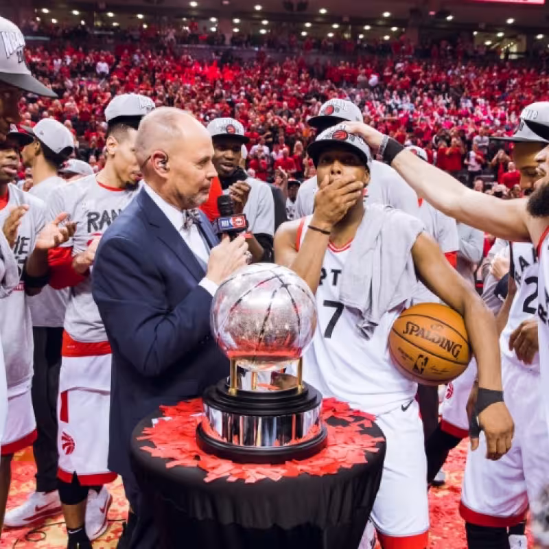 Toronto Raptors, campeón de la Conferencia Este.
