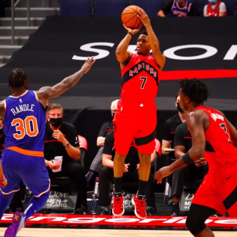 Los Raptors, sin Siakam por indisciplina, consiguen su primera victoria ante los Knicks