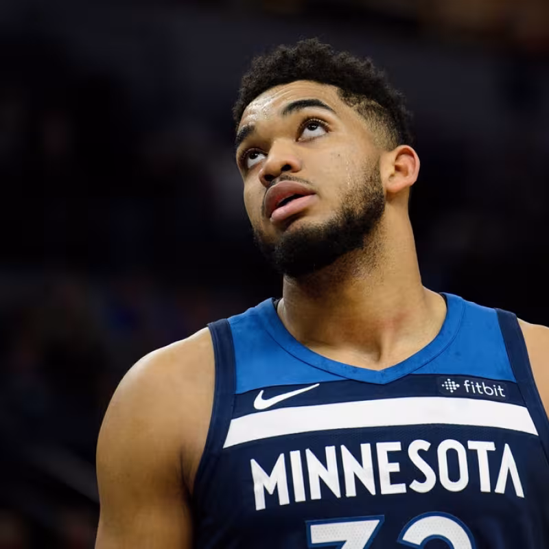 Karl-Anthony Towns, jugador de Minnesota Timberwolves